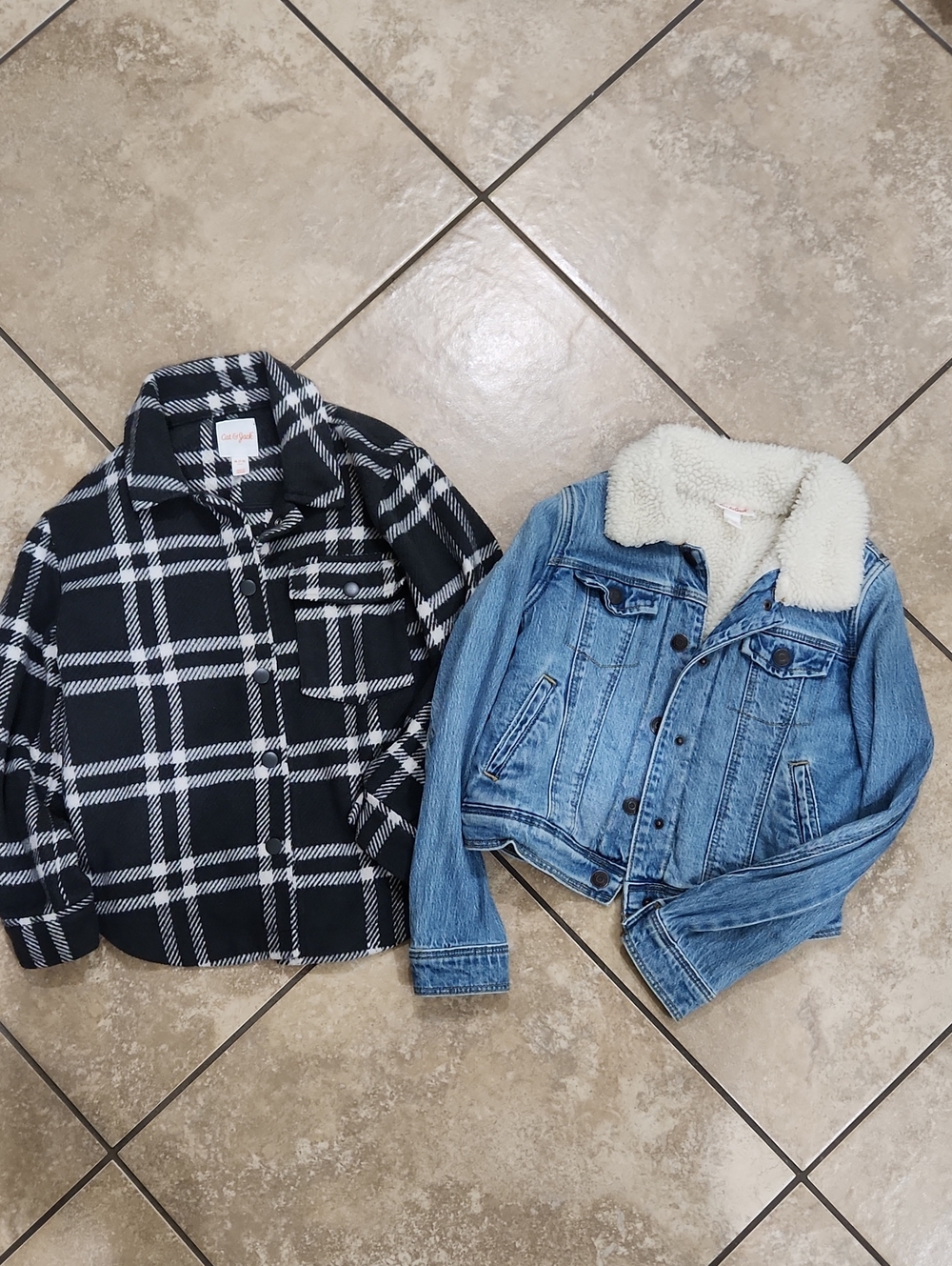 Cat & Jack Bundle Of 2 Jackets